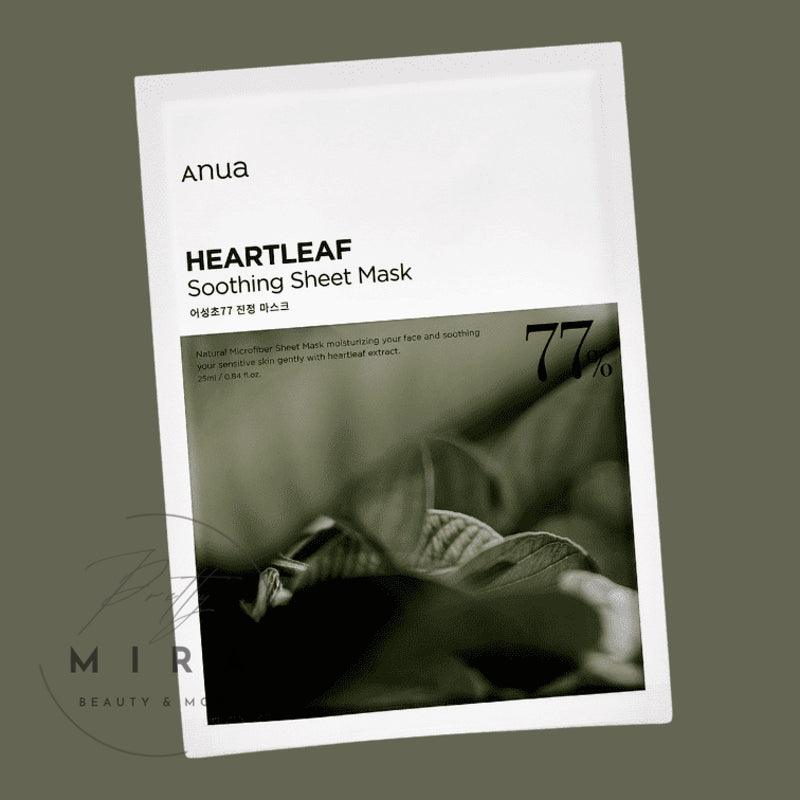 Anua Heartleaf 77% Soothing Sheet Mask - Pretty Mira Shop