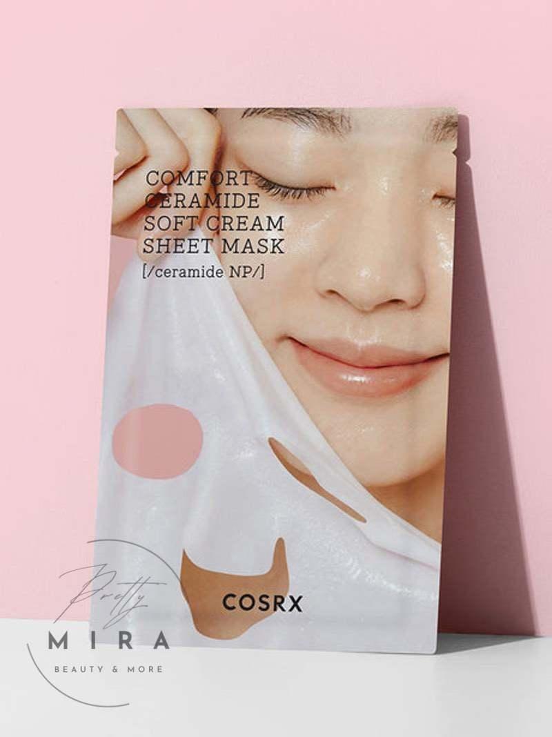 COSRX Balancium Comfort Ceramide Soft Cream Sheet Mask - Pretty Mira Shop