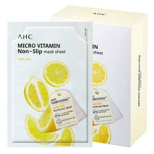 AHC Micro Vitamin Non-Slip Mask Sheet 33ml x 10ea