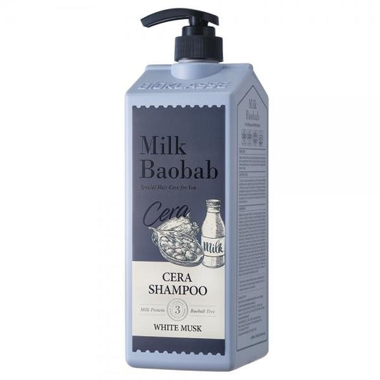 BIOKLASSE MILK BAOBAB HAIR Cera Shampoo 1200ml #White Musk