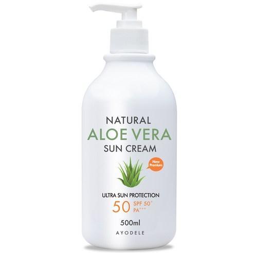 AYODELE Natural Aloe Vera Sun Cream 500ml - Pretty Mira Shop
