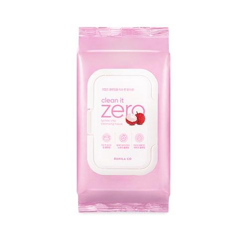 BANILA CO Clean It Zero Lychee Vita Cleansing Tissue 80 Sheets - Pretty Mira Shop