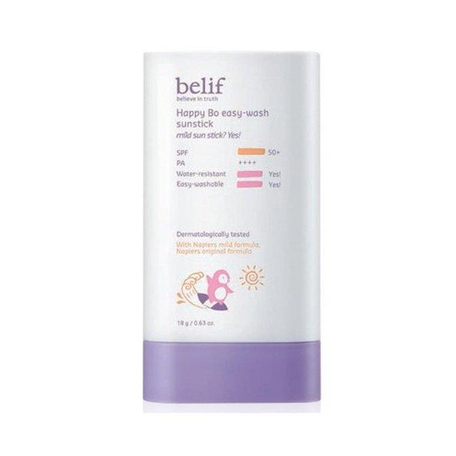 belif Happy Bo Easy Wash Sunstick (SPF50+/PA++++) 18g - Pretty Mira Shop