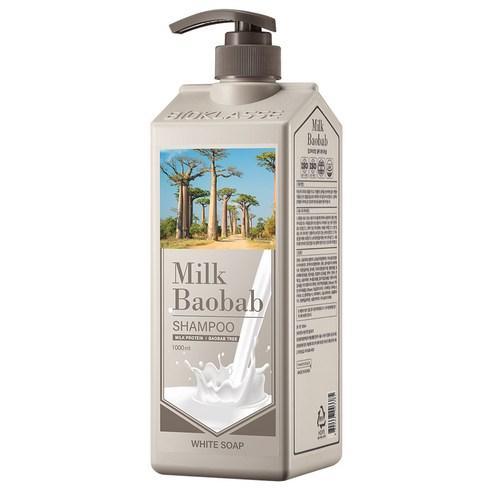 BIOKLASSE MILK BAOBAB HAIR Shampoo 1000ml #White Soap - Pretty Mira Shop