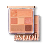espoir Real Eye Palette #1 Peachy Like (Warm Peach Color Filter) 10g - Pretty Mira Shop