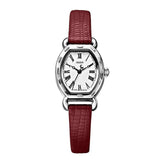 JULIUS Women's Wrist Watches Leather Band #Red (JA-544B) - Pretty Mira Shop