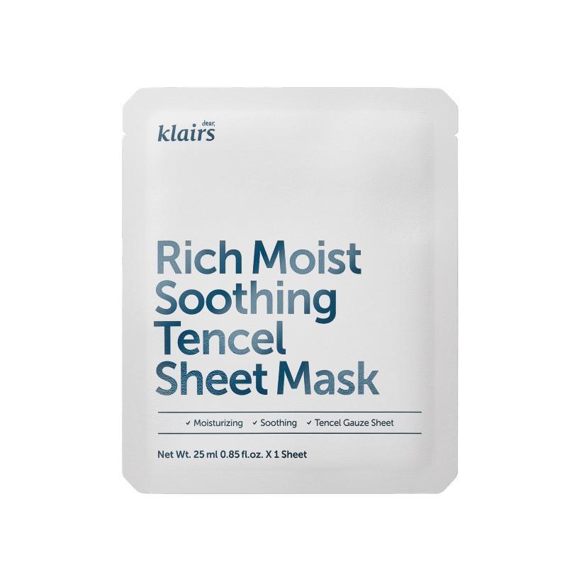KLAIRS Rich Moist Soothing Tencel Sheet Mask 25ml - Pretty Mira Shop