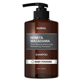 KUNDAL HONEY & MACADAMIA Natural Shampoo (Baby Powder) 500ml - Pretty Mira Shop