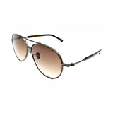 [Laurence Paul CANADA] Sunglasses MAXIMUM c.03 Titanium All Brown - Pretty Mira Shop