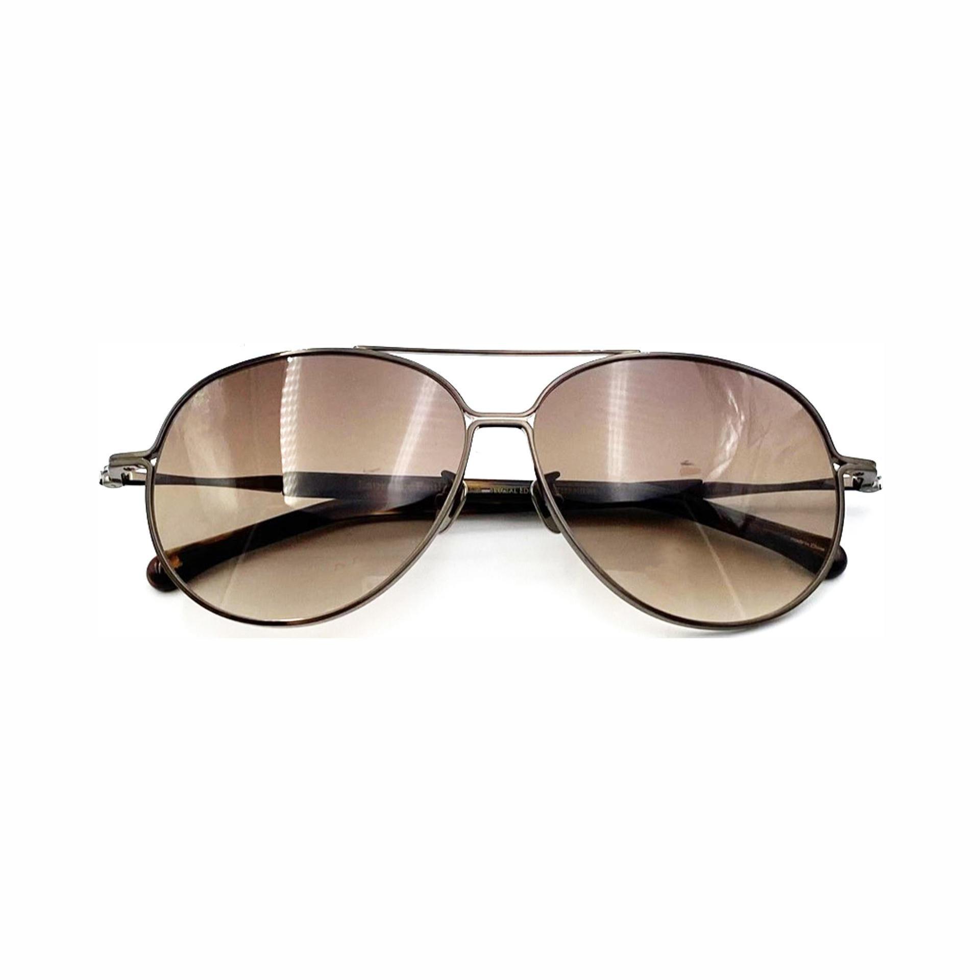 [Laurence Paul CANADA] Sunglasses MAXIMUM c.03 Titanium All Brown - Pretty Mira Shop
