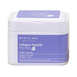 [MARY & MAY] Collagen Peptide Vital Mask Sheets 30 Sheets - Pretty Mira Shop
