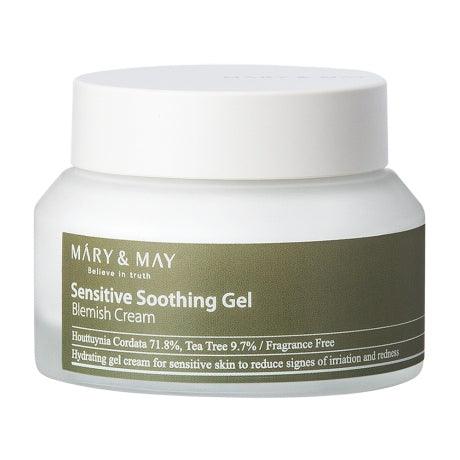 [MARY & MAY] Sensitive Soothing Gel Blemish Cream 70ml - Pretty Mira Shop