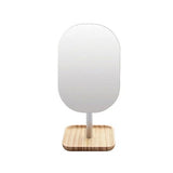 [miro line] Wood Tray Stand Mirror ST-311 - Pretty Mira Shop