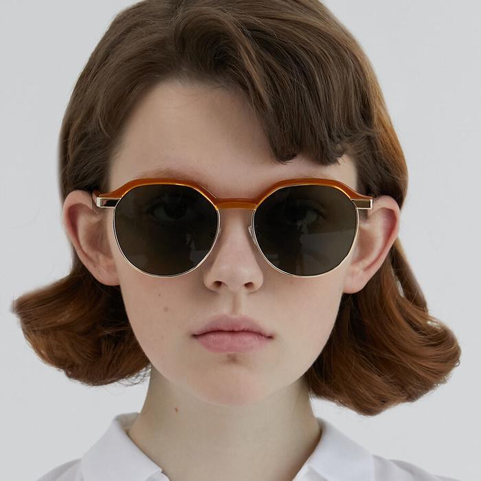 [ONE BRILLIANT] Sunglasses Aubrey-OB211-Brown Grey - Pretty Mira Shop