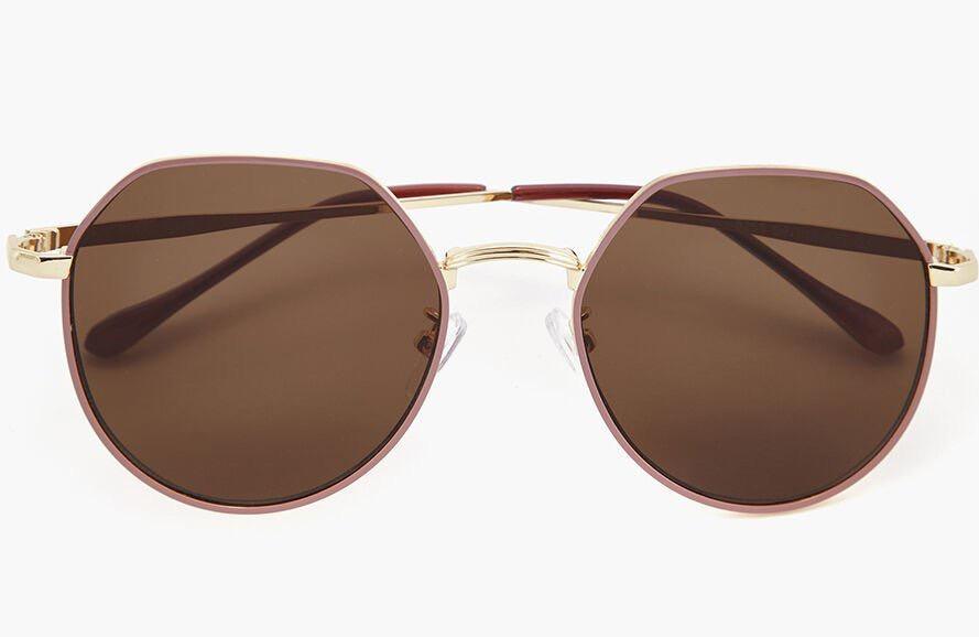 [ONE BRILLIANT] Sunglasses Bianca-OB0115-Brown - Pretty Mira Shop