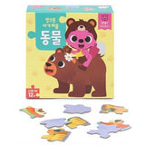 Pinkfong Baby Puzzles 12 animals in total (Animals) - Pretty Mira Shop