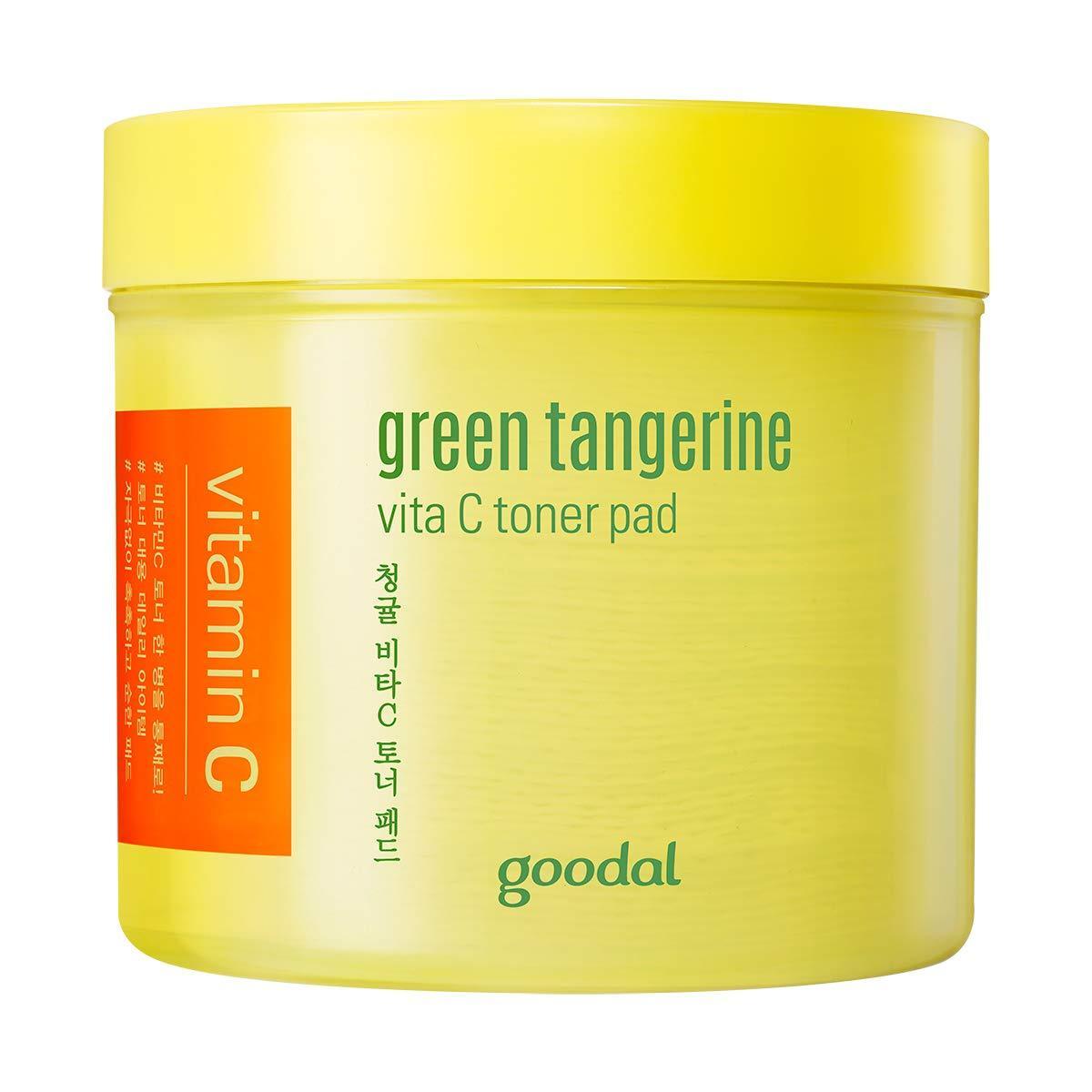goodal Green Tangerine Vitamin C Toner Pads (70 Pads) - Pretty Mira Shop