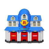Robocar Poli Headquarters Rescue Center Play Set Diecast Figures Poli+Roi+Amber - Pretty Mira Shop