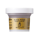SKINFOOD Black Sugar Mask Wash Off 120g - Pretty Mira Shop