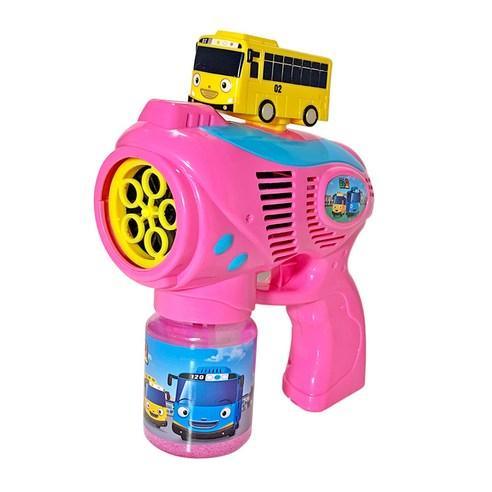 [Tayo the Little Bus] Extreme Automatic Bubble Gun (#Lani Pink) - Pretty Mira Shop