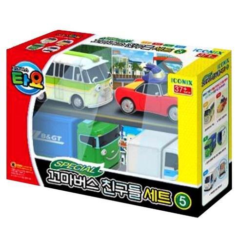 [Tayo the Little Bus] Special Edition NO.5 The Little Bus Friends Mini Car Set 4P - Pretty Mira Shop