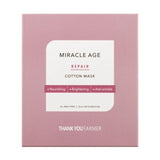 [THANK YOU FARMER] Miracle Age Repair Cotton Mask 25ml X 5ea - Pretty Mira Shop