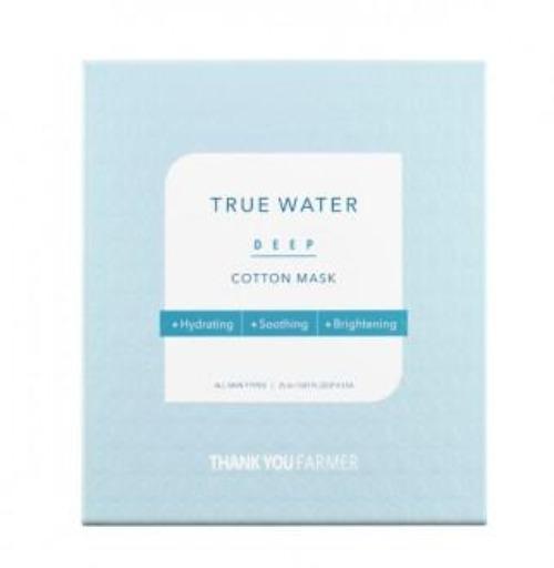 [THANK YOU FARMER] True Water Deep Cotton Mask 25ml X 5ea - Pretty Mira Shop
