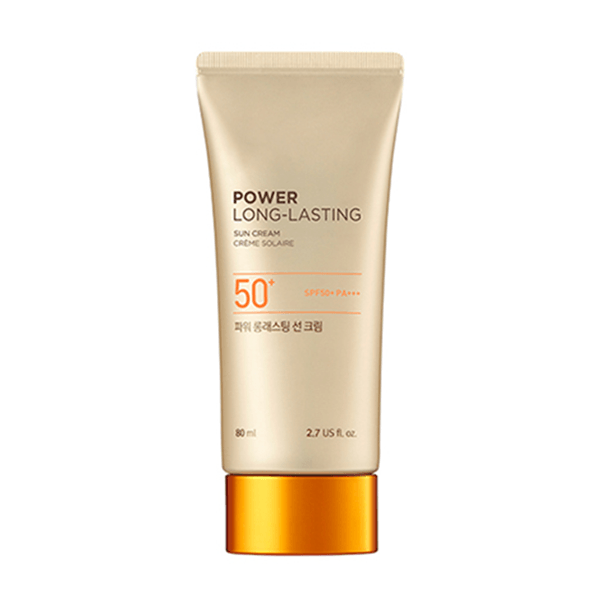 THE FACE SHOP Power Long- Lasting Sun Cream (50ml / 80ml) - Pretty Mira Shop
